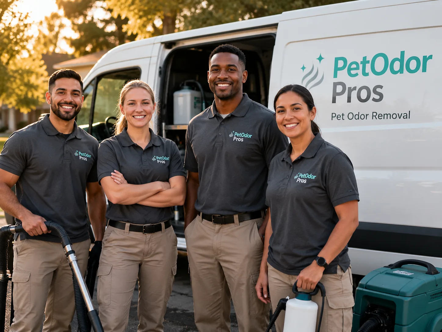 Pet Odor Removal team serving Knoxville, AR